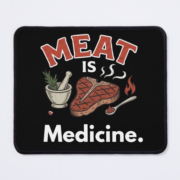 Item preview, Meat is Medicine designed and sold by The Diaries of El Gato.
