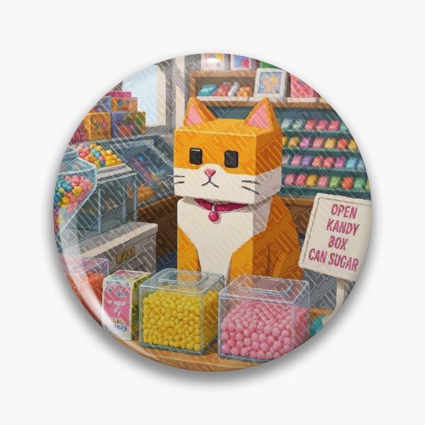 Item preview, Candy Shop Kitten Design designed and sold by RestfulMindRBLX.