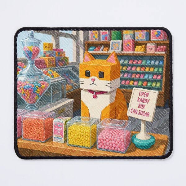 Item preview, Candy Shop Kitten Design designed and sold by RestfulMindRBLX.