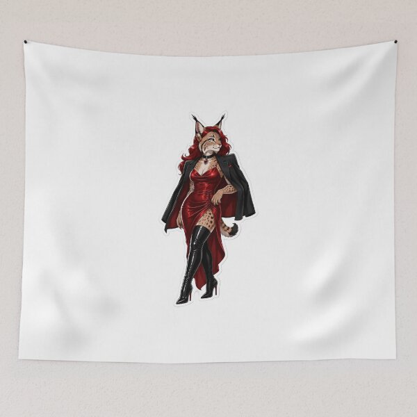 Item preview, Scarlet Lynx After Hours Furry Glam designed and sold by Furrenzy.