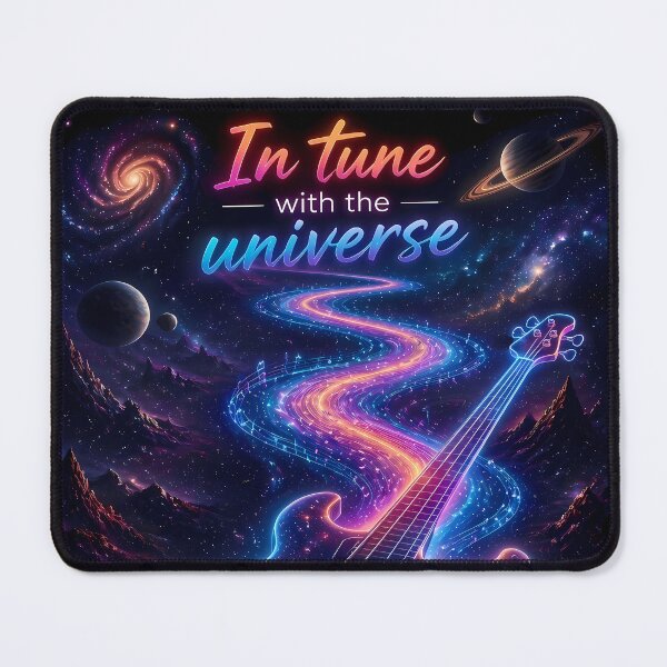 Item preview, Cosmic Bass Guitar - Vaporwave Musician designed and sold by Art-Arcade6.