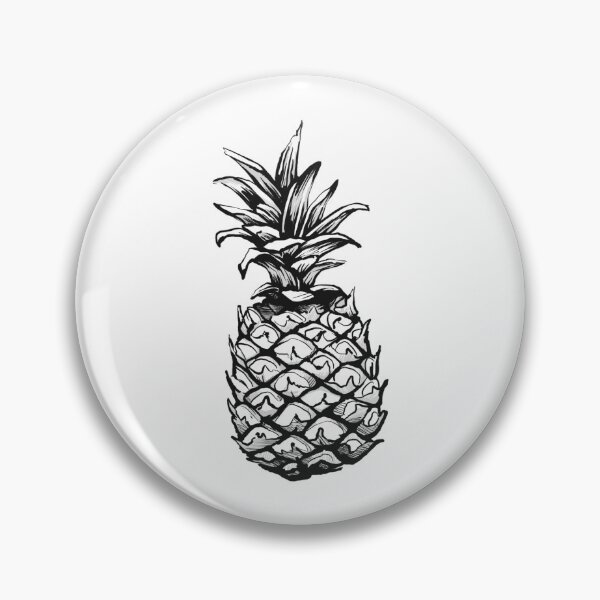 Artikelvorschau, Handgezeichnete Ananas entworfen und verkauft von amidst-no-whale.
