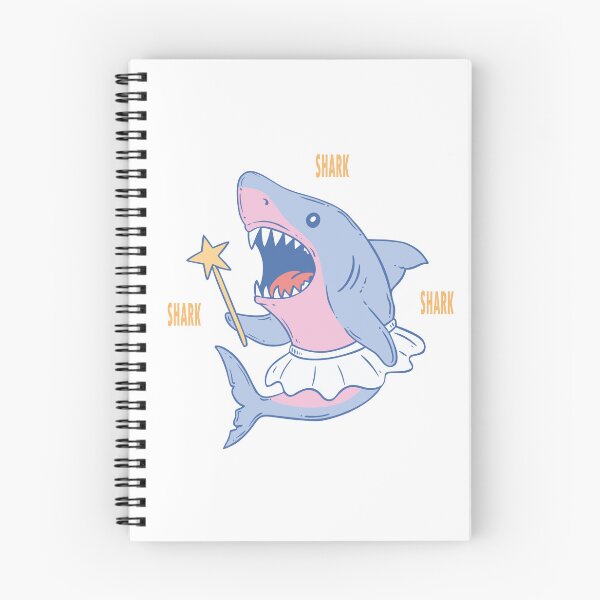 Item preview, Smiling shark fairy godmother with magic wand designed and sold by notorius12.