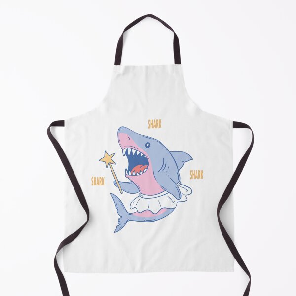 Item preview, Smiling shark fairy godmother with magic wand designed and sold by notorius12.
