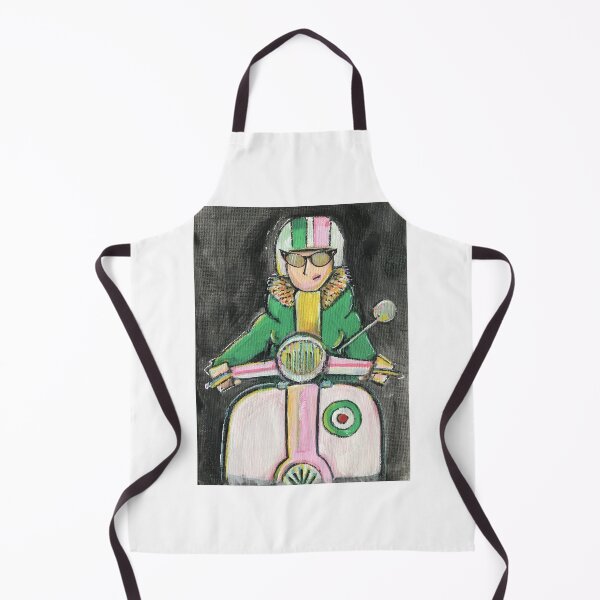 Item preview, Classic Scooter | Vintage Scooter Riders | Scooterist, Retro Mod Inspired Art designed and sold by GWARTGB.