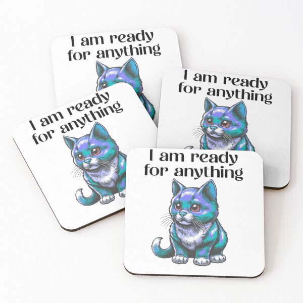 Item preview, Cute Artistic Kitten Aesthetic Cat Lover designed and sold by PrintforDesign.