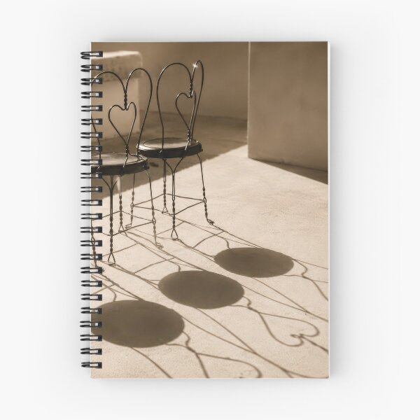 Item preview, Empty Heart-Back Chairs and Their Shadows — Sepia Fine Art at Hollyhock House designed and sold by kornkobart.