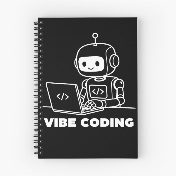 Item preview, Vibe Coding Robot Programmer for Tech Lovers designed and sold by ByDanielDesigns.
