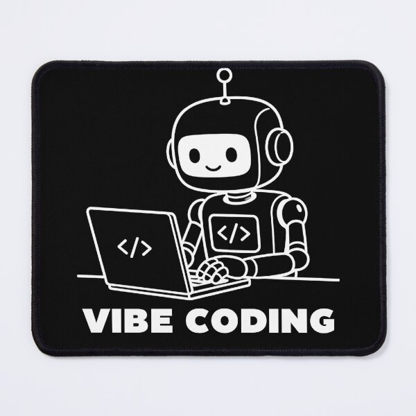 Item preview, Vibe Coding Robot Programmer for Tech Lovers designed and sold by ByDanielDesigns.