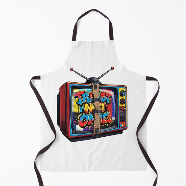 Item preview, Trust No One Split Screen Cardboard Retro Gaming designed and sold by ryanguas.