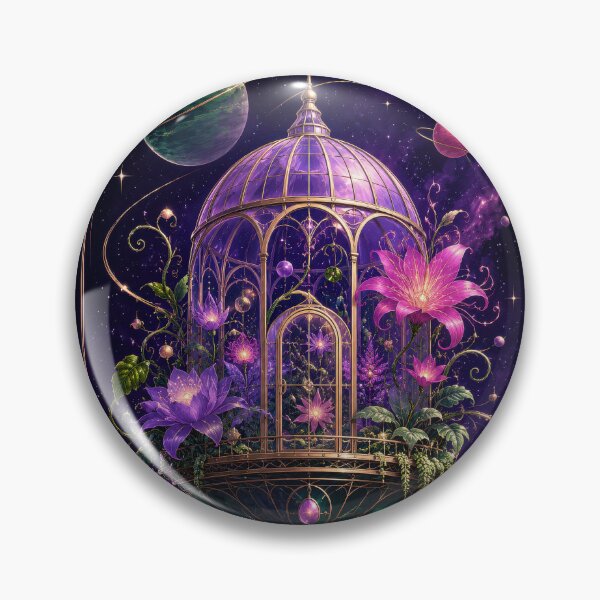 Item preview, Orbiting Conservatory of Starlight Blooms  designed and sold by Sketchlegacy.