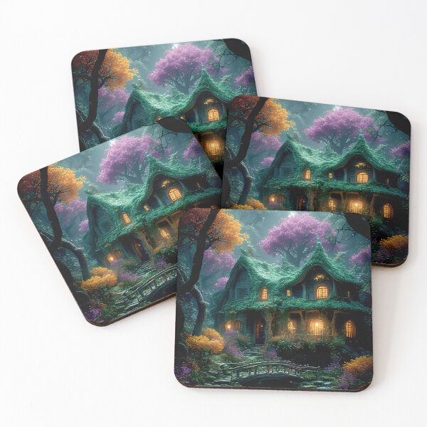Item preview, Magical Witch Forest House designed and sold by Vhelir-Art.