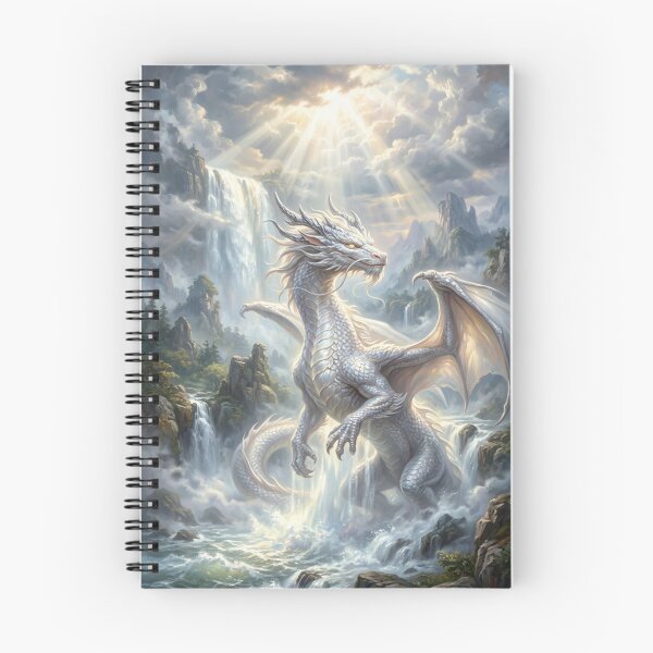 Item preview, White Guardian Dragon | Radiant Legendary Fantasy Art-#CelestialDragon # designed and sold by mo-carnival.