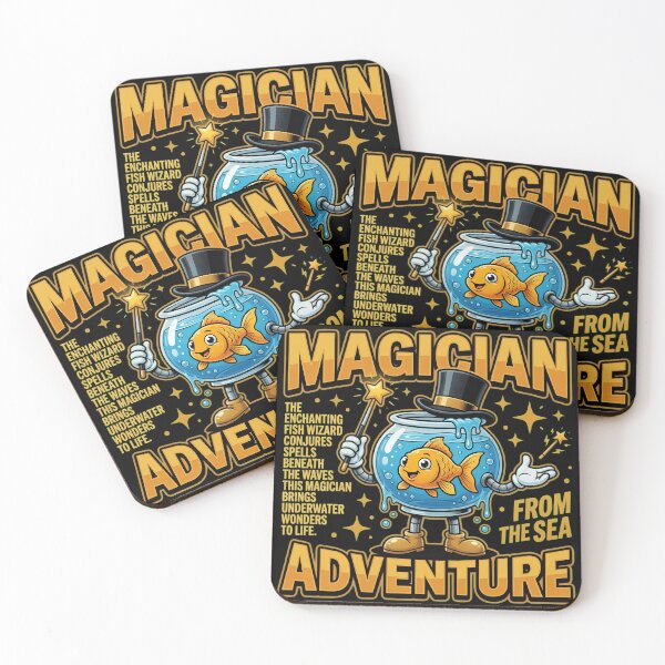 Item preview, Magician Fish From The Sea Adventure designed and sold by TshirtsOnline-.