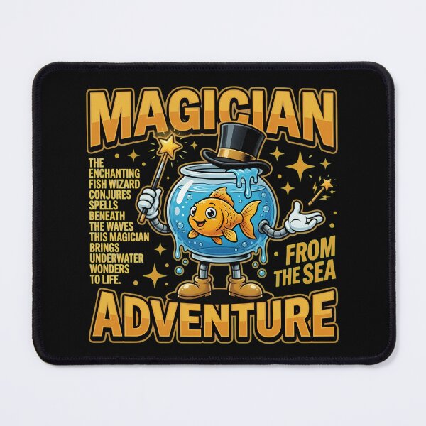 Item preview, Magician Fish From The Sea Adventure designed and sold by TshirtsOnline-.