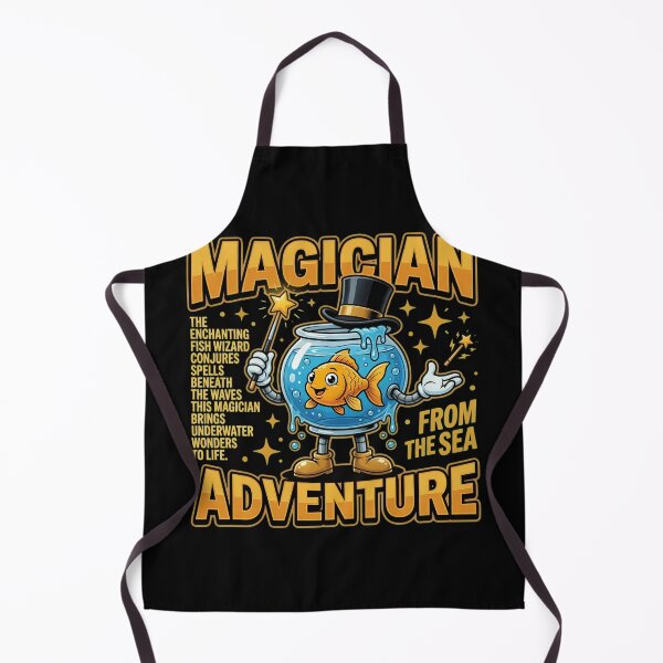 Item preview, Magician Fish From The Sea Adventure designed and sold by TshirtsOnline-.