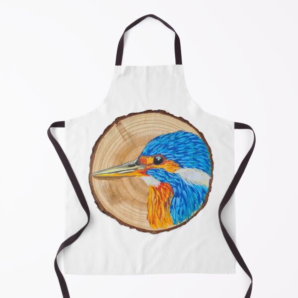 Item preview, Kingfisher Log Painting designed and sold by Royxmaes.