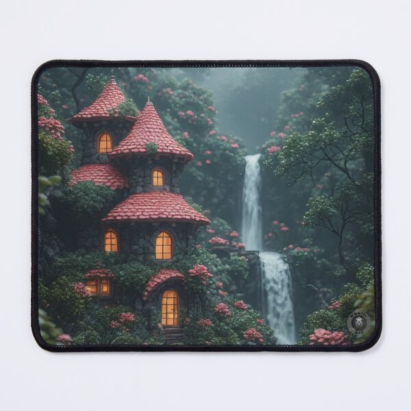 Item preview, Magical Gothic Forest Castle designed and sold by Vhelir-Art.