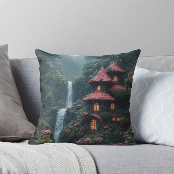 Item preview, Magical Gothic Forest Castle designed and sold by Vhelir-Art.