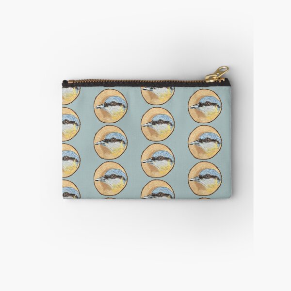 Item preview, Nuthatch Log Painting designed and sold by Royxmaes.