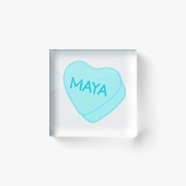 Item preview, Maya Blue Candy Heart Sweet Heart Cute designed and sold by SlimyFish.