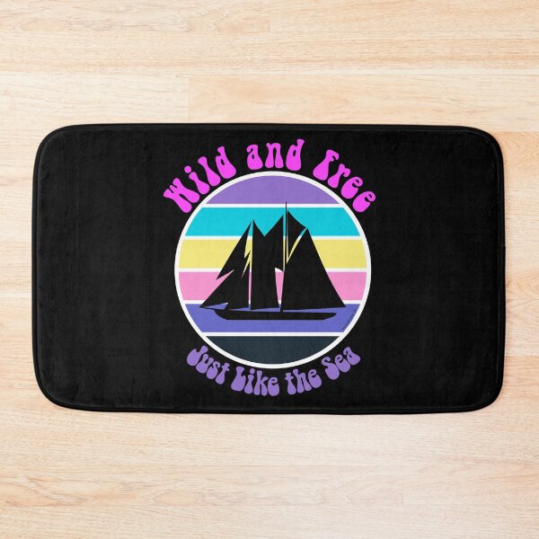 Item preview, Wild and Free Just Like the Sea designed and sold by Kevin Cameron.