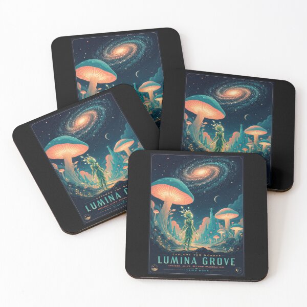 Item preview, Guardian of the Bioluminescent Moon Grove  designed and sold by Sketchlegacy.