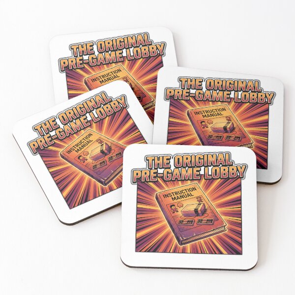 Item preview, Original Pre-Game Lobby Retro Game Manual Nostalgia designed and sold by ryanguas.