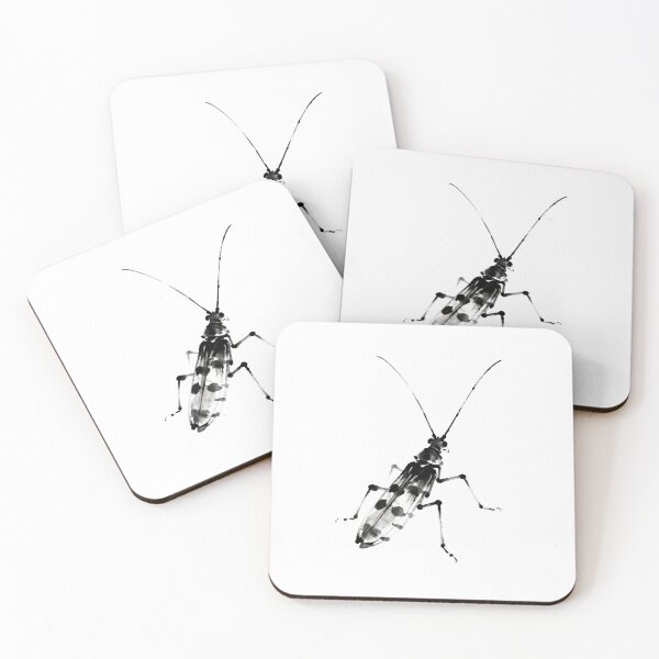 Item preview, Longhorn Beetle Print designed and sold by GameGraphicsGalore.