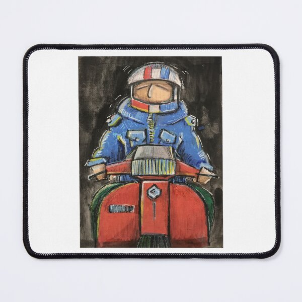 Item preview, Classic Scooter | Vintage Scooter Riders | Scooterist, Retro Mod Inspired Art designed and sold by GWARTGB.