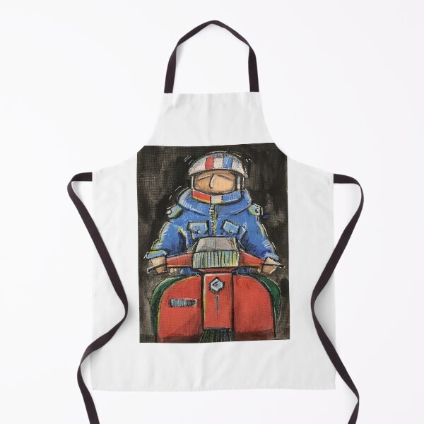 Item preview, Classic Scooter | Vintage Scooter Riders | Scooterist, Retro Mod Inspired Art designed and sold by GWARTGB.