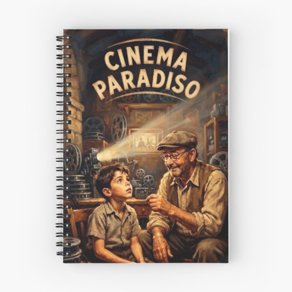 Item preview, Cinema Paradiso Nostalgic Drama Fine Art Tribute designed and sold by Art's Diner.