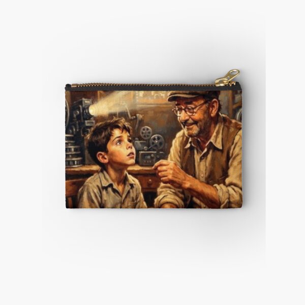 Item preview, Cinema Paradiso Nostalgic Drama Fine Art Tribute designed and sold by Art's Diner.