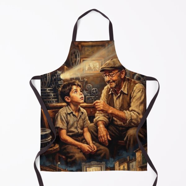 Item preview, Cinema Paradiso Nostalgic Drama Fine Art Tribute designed and sold by Art's Diner.