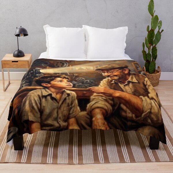 Item preview, Cinema Paradiso Nostalgic Drama Fine Art Tribute designed and sold by Art's Diner.