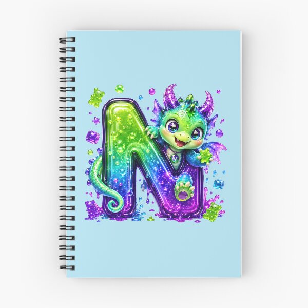 Item preview,  Letter N Kawaii Jelly Alphabet | Cute Gummy Nectar Drop Mascot Sticker designed and sold by VectorJoy.