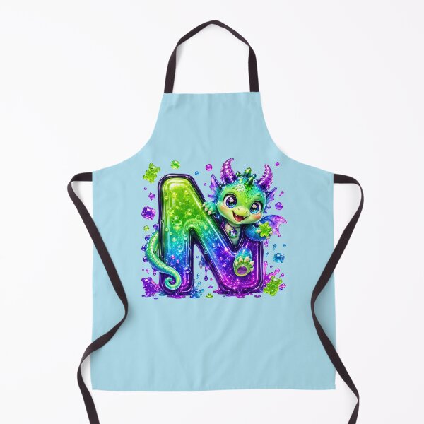 Item preview, Letter N Kawaii Jelly Alphabet | Cute Gummy Nectar Drop Mascot Sticker designed and sold by VectorJoy.
