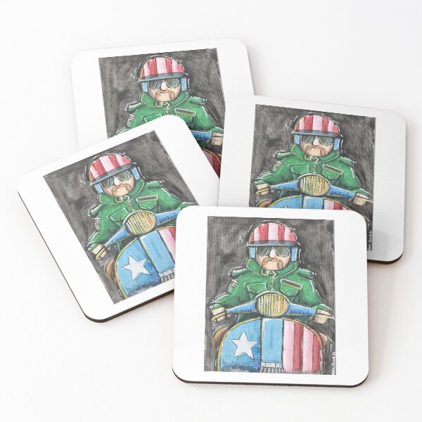Item preview,  Classic Scooter | Retro Scooter Riders | Scooterist, Retro Mod Inspired Art designed and sold by GWARTGB.