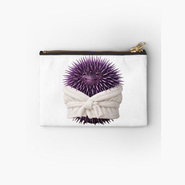 Item preview, Bathrobe Purple Sea Urchin designed and sold by Sillytoe.