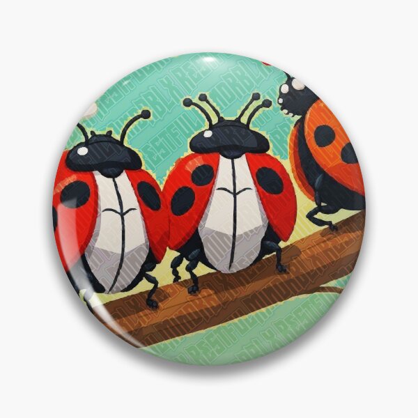 Item preview, Low Poly Ladybugs Design designed and sold by RestfulMindRBLX.