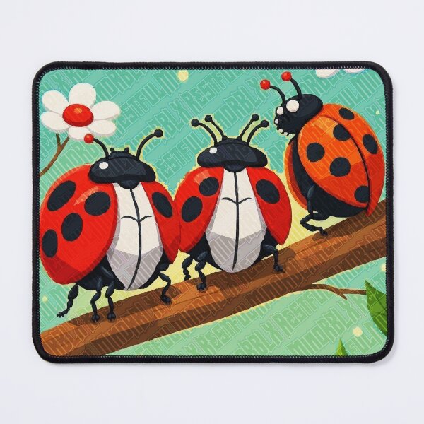 Item preview, Low Poly Ladybugs Design designed and sold by RestfulMindRBLX.