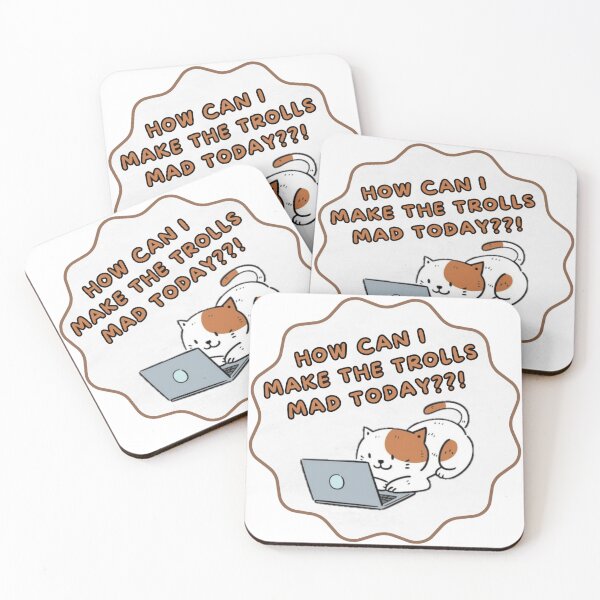 Item preview, HOW CAN I MAKE THE TROLLS MAD TODAY? designed and sold by DiverPlay.
