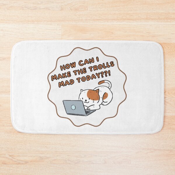 Item preview, HOW CAN I MAKE THE TROLLS MAD TODAY? designed and sold by DiverPlay.