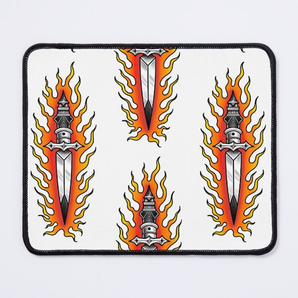 Item preview, Dagger in Flames designed and sold by SoulArtLove.