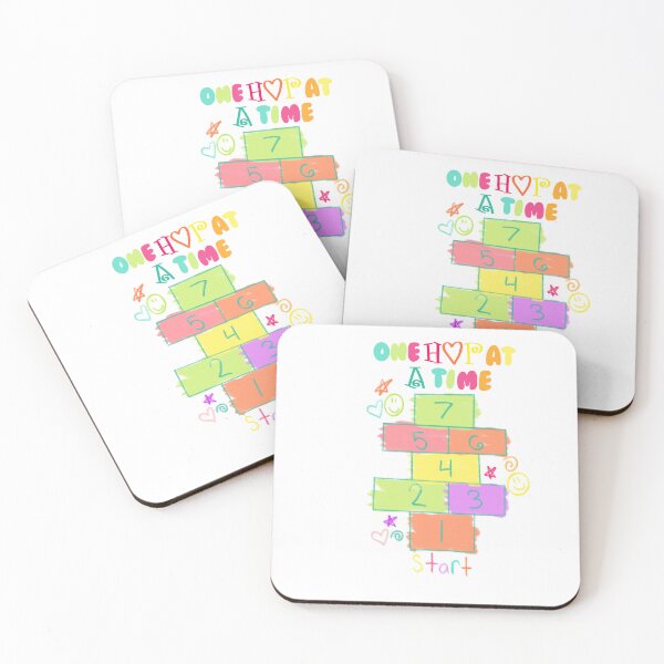Item preview, One Hop At A Time - Hopscotch Sticker  designed and sold by Sissy’s shop.