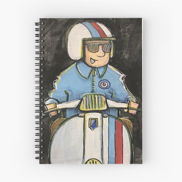 Item preview, Classic Scooter | Retro Scooter Riders | Scooterist, Retro Mod Inspired Art designed and sold by GWARTGB.