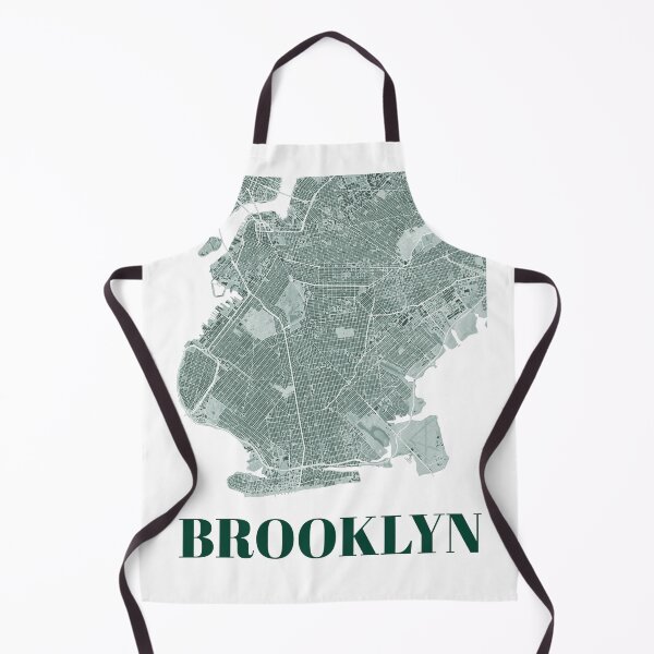 Item preview, Green Map of Brooklyn designed and sold by madimmm.