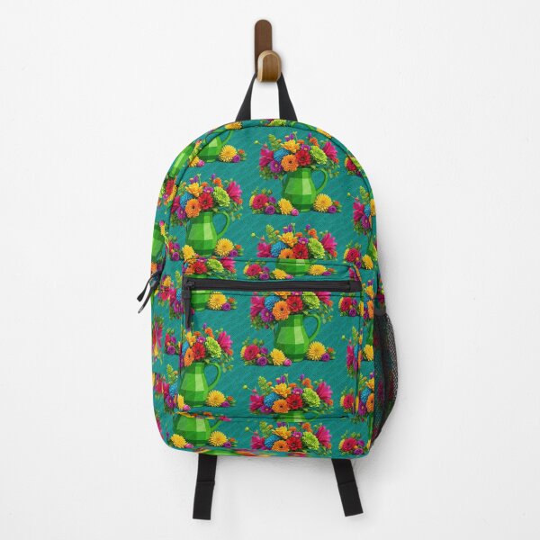 Item preview, Colorful Rainbow Flower Pitcher Design designed and sold by RestfulMindRBLX.