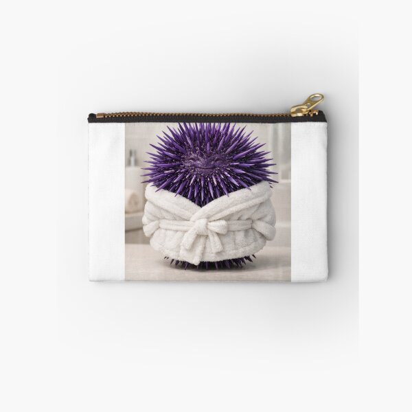 Item preview, Relaxing Bathrobe Purple Sea Urchin designed and sold by Sillytoe.