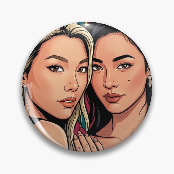 Item preview, Girlfriend Coded LO Thai GL Lgbtq+ Comic Book Art Home Wall Decor Print Poster Pride TV Series Movie  designed and sold by Mind Space.